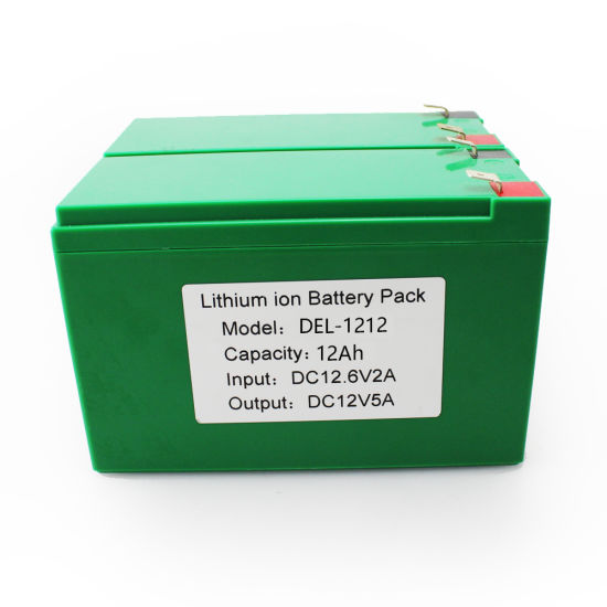 Batterie au lithium-ion rechargeable 12V 12ah