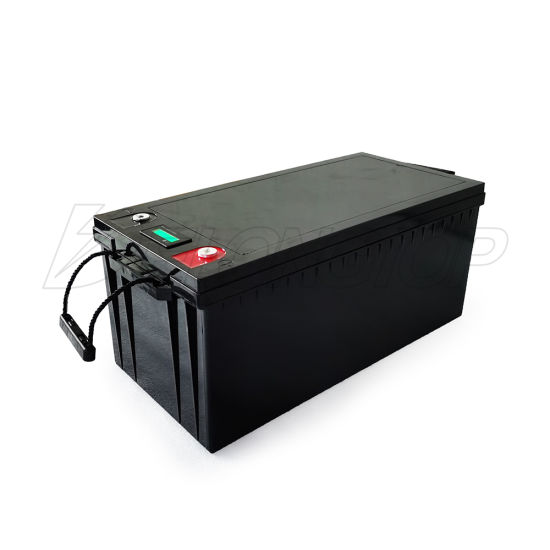 Batterie Delong 12V 100ah BMS LiFePO4 Lithium Fer Phosphate LFP pour Système Solaire Extérieur, Salle des Moteurs, RV