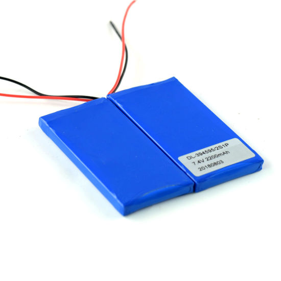 Batterie Lipo ultra mince de 7,4 V pour produits électroniques
