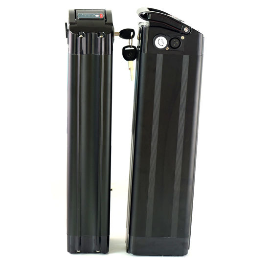 Batterie de type poisson noir argent 48V 15ah pour vélo électrique 48V 750W
