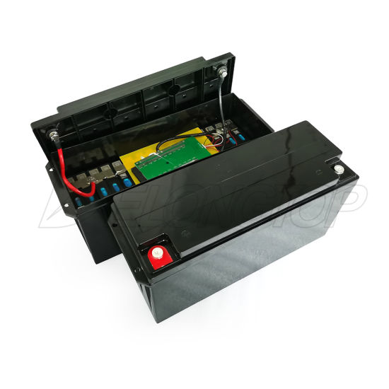 Batterie à décharge profonde LiFePO4 12V 150ah pour les applications de stockage solaire RV/camper hors réseau avec chargeur rapide BMS intégré