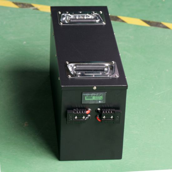 Batterie rechargeable à décharge profonde LiFePO4 48V 60ah pour voiture électrique solaire